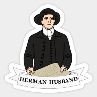 Herman Husband V.2 (small design) Sticker